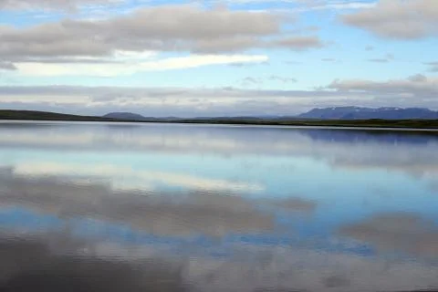 Pastel landscape Stock Photos