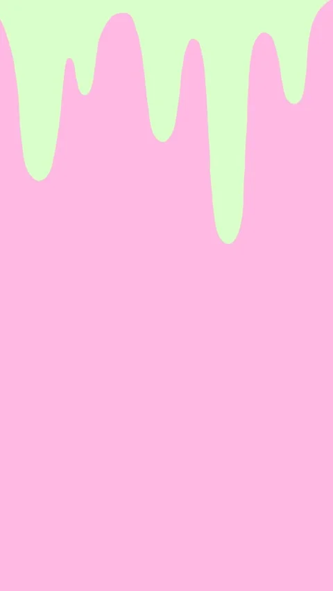 Pastel liquid light pink lines, green slime, lavender oil, stream of peach water Stock Footage 276740593
