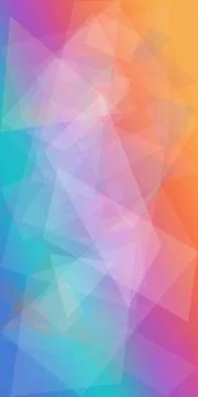 Pastel low-poly abstract background with faceted triangles in blue, purple,.. 스톡 일러스트