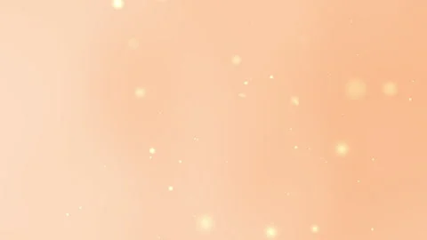 Pastel orange abstract background with white circles particle Stock Footage 312100466