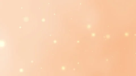 Pastel Orange Gradient Background With Light Glow Particle Effect Stock Footage 312100730