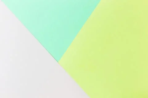 Pastel papers color background is nested backdrop flat lay. green, light gree Stock Photos