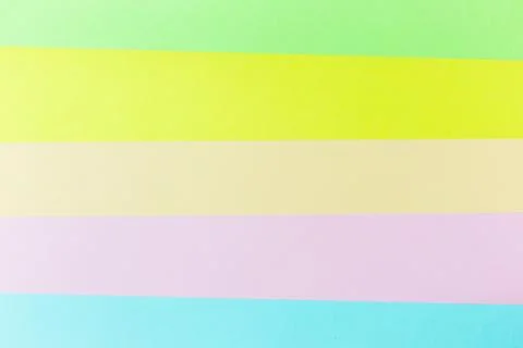 Pastel papers color background is nested backdrop flat lay. green, light gree Stock Photos