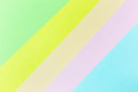 Pastel papers color background is nested backdrop flat lay. Stock Photos
