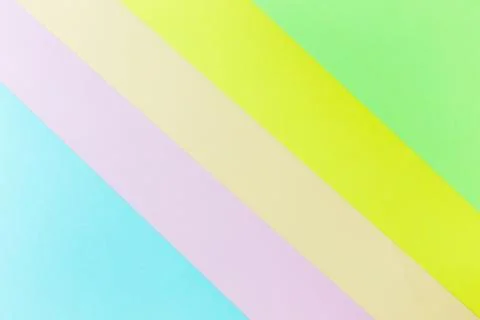 Pastel papers color background is nested backdrop flat lay. Stock Photos