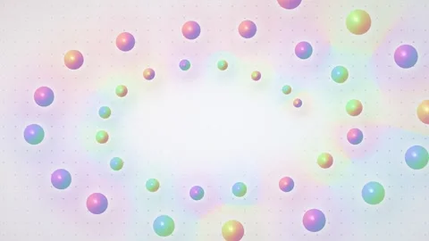 Pastel Pearlescent Blobs Morphing Between Patterns AI Latent Space Seamless Loop Stockbeeldmateriaal 347525645
