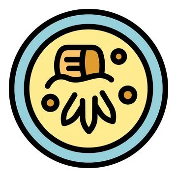 Pastel people icon vector flat Stock Illustration