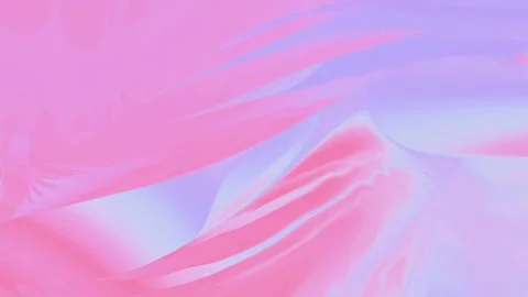 Pastel Pink and Periwinkle Fluid Glass Swirls Background Stock Footage 345721964