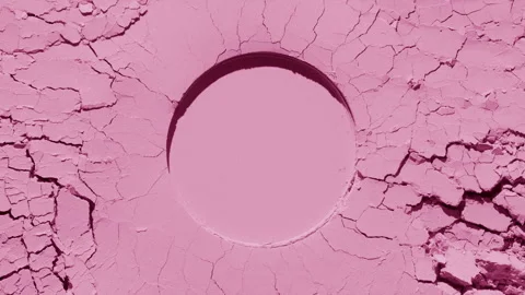 Pastel pink powder surface for blush advertisement Stock Footage 341116934