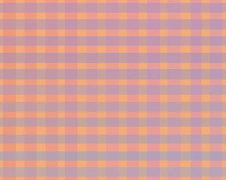 Pastel pixel checkerboard pattern in soft pink, lavender, and orange, offer.. Stock Illustration