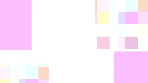 Pastel Pixel Grid Mosaic Pattern Stock Footage 343510892