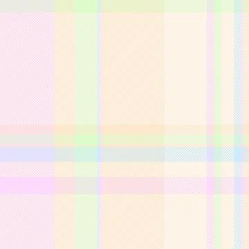Pastel plaid pattern background. Soft, delicate colors create a gentle and ca Stock Illustration