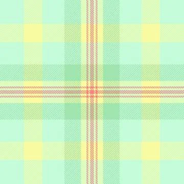 Pastel plaid pattern design. Seamless textile background. Checkered texture f Stock Illustration