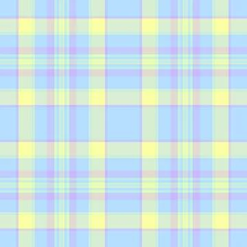 Pastel plaid pattern featuring a blend of soft, calming colors, evokes a se.. Illustrazione stock