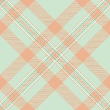 Pastel plaid pattern. Gentle, calming diagonal stripes and squares create a v Stock Illustration