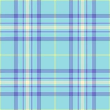 Pastel plaid pattern with intersecting lines. Soft hues evoke spring, perfect Stock Illustration
