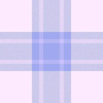 Pastel plaid pattern, lavender  light blue hues. Classic textile design. Idea Stock Illustration