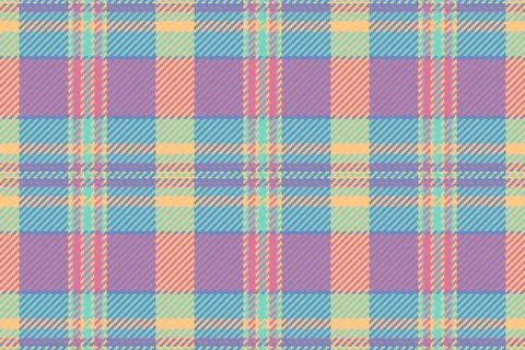 Pastel plaid pattern, perfect for textile design, scrapbooking, or website ba Illustrazione stock