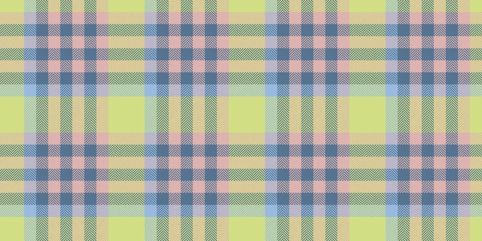 Pastel plaid pattern, perfect for textile design, fashion, or website backg.. Illustrazione stock