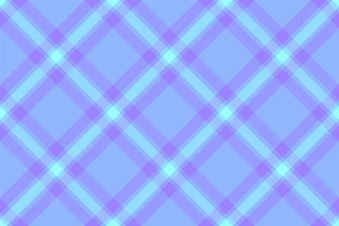 Pastel plaid pattern. Seamless check textile design with violet and light blu 스톡 일러스트
