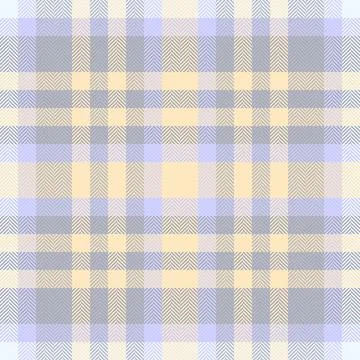 Pastel plaid pattern. Seamless herringbone weave with soft colors, perfect fo Stock Illustration