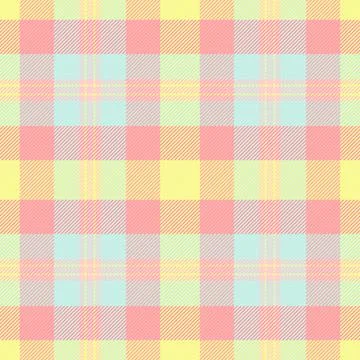 Pastel plaid pattern with a seamless repeat. Ideal for backgrounds, textiles, Illustrazione stock