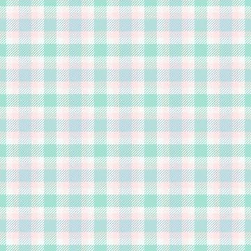 Pastel plaid pattern seamless with soft colors. Perfect for backgrounds, text Stock Illustration