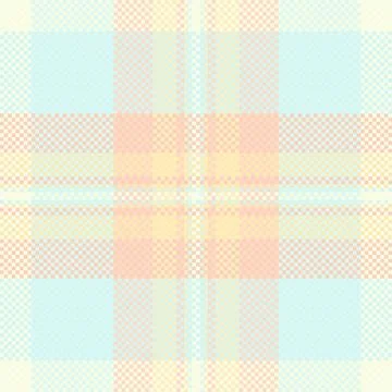 Pastel plaid pattern, soft and delicate, ideal for textiles, websites, or b.. Stock Illustration