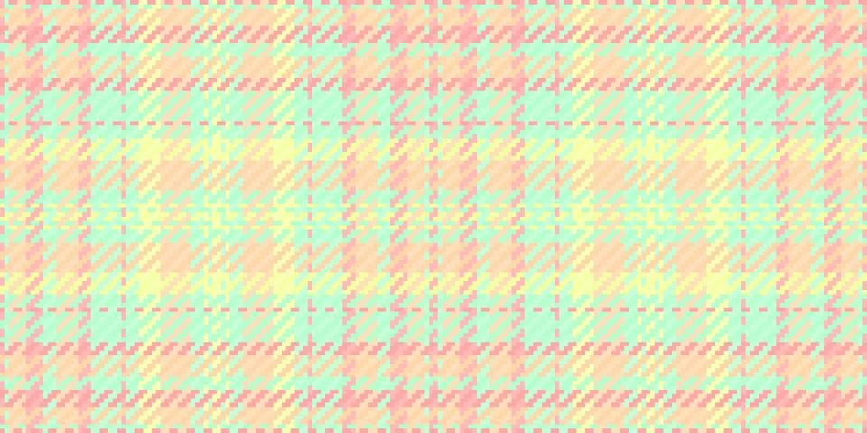 Pastel plaid pattern, soft and dreamy texture. Perfect for textile design, fa Illustrazione stock