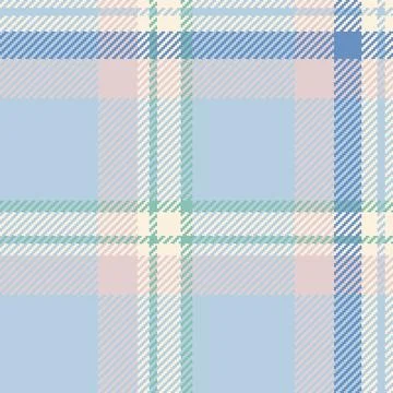 Pastel plaid pattern, soft and delicate texture. Perfect for backgrounds, tex Stock Illustration