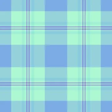 Pastel plaid pattern. Soft blue and mint hues create a calming, versatile bac イラスト素材