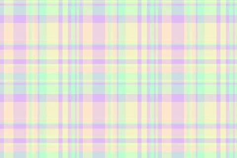 Pastel plaid pattern. Soft, calming colors create a peaceful, cheerful mood.  Illustrazione stock
