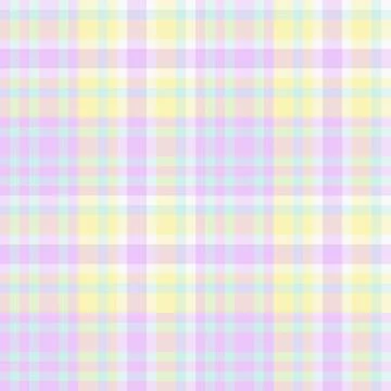 Pastel plaid pattern. A soft, cheerful textile design, suitable for backgroun イラスト素材