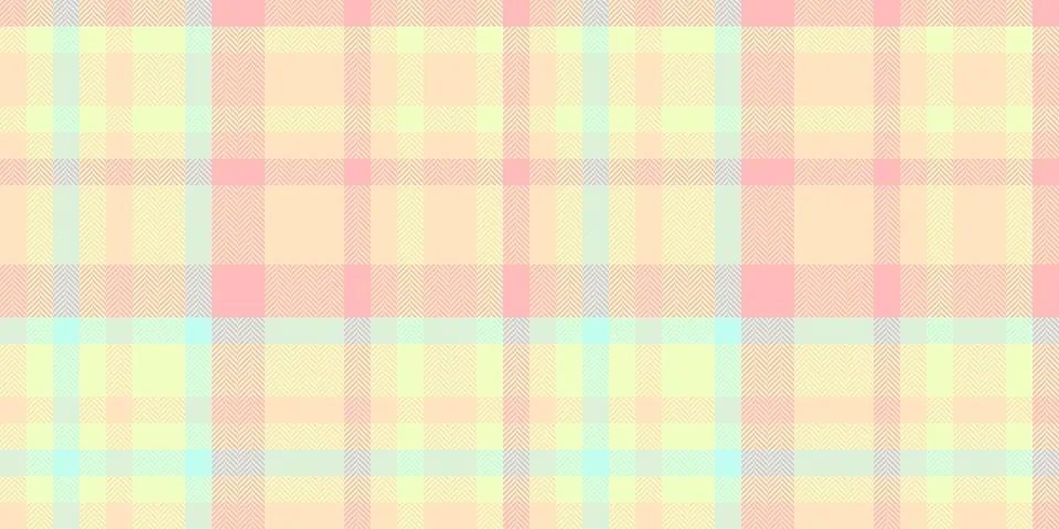 Pastel plaid pattern.  Soft, dreamy texture ideal for textile design, website Stock Illustration