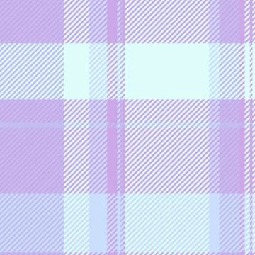 Pastel plaid pattern in soft lavender and light blue hues.  A delicate, seaml Stock Illustration