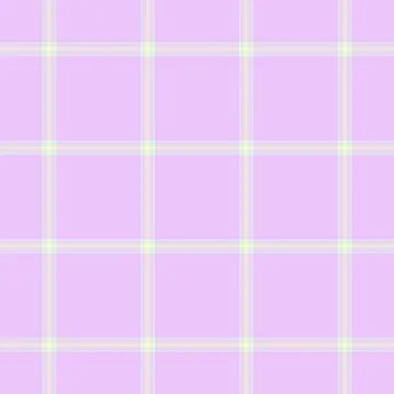 Pastel plaid pattern. Soft lilac squares intersect with delicate lines. Ideal Stock Illustration