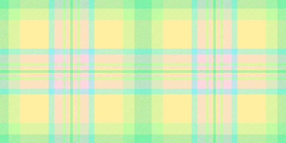 Pastel plaid pattern.  Soft, springlike colors create a cheerful, gentle text Illustrazione stock