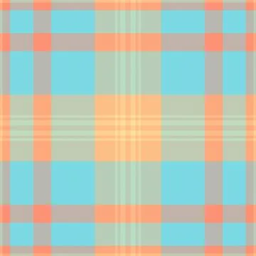 Pastel plaid pattern. Soft, summery colors create a cheerful, calming texture 스톡 일러스트