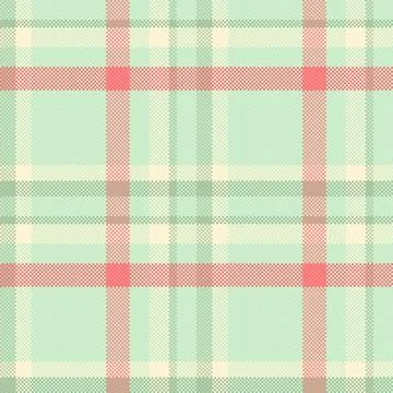 Pastel plaid pattern.  Subtle, charming design ideal for textiles, websites,  Stock Illustration