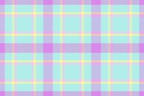 Pastel plaid pattern.  Sweet, subtle herringbone texture in soft purple, yell 스톡 일러스트