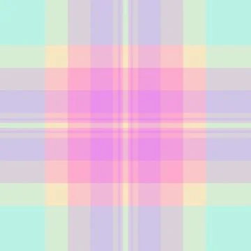 Pastel plaid pattern. Textile design with calming, soft color palette ideal f 스톡 일러스트