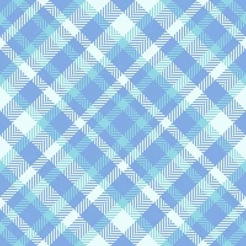 Pastel plaid pattern, timeless and versatile. A cool color palette creates a  Stock Illustration