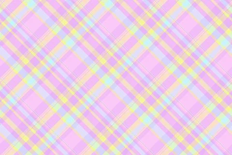 Pastel plaid pattern, versatile background for spring designs, textile, packa Illustrazione stock
