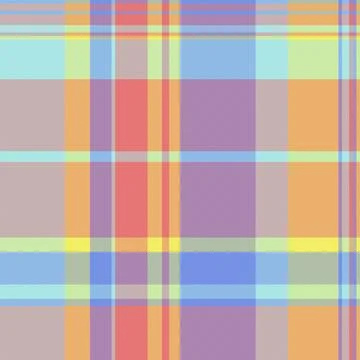 Pastel plaid pattern. Woven texture background, soft hues, and a classic ae.. 스톡 일러스트