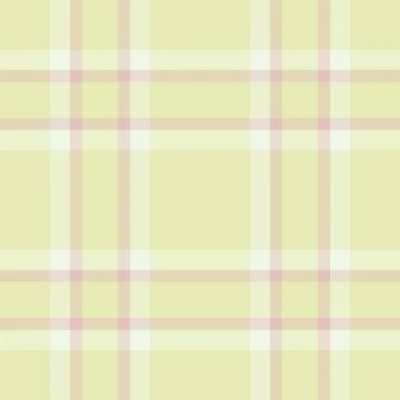 Pastel plaid vector seamless, intense textile pattern check. Sewing texture.. Stock Illustration