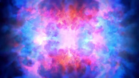 Pastel Plasma Cloud Explosion Abstract Background Seamless Loop 스톡 동영상 343110752