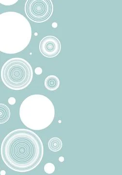 Pastel polka dots background Stock Illustration