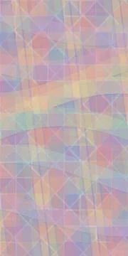 Pastel polygon abstract background with soft pink, blue, and cream tones, c.. 스톡 일러스트