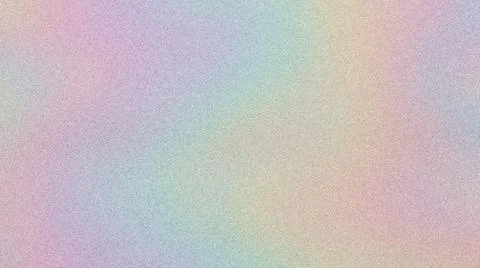 Pastel rainbow colored textured background with soft gradient hues Ilustração Stock
