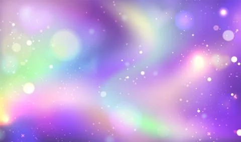 Pastel rainbow gradient background with glitter Illustrazione stock